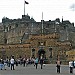 Edinburgh Castle Esplanade in Edinburgh city