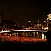 Cavenagh Bridge in Republic of Singapore city