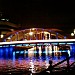 Elgin Bridge in Republic of Singapore city