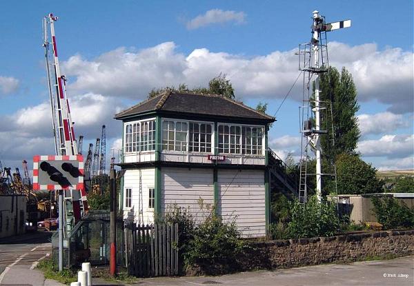 Pinxton Signalbox Closed