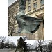 Демонтированный памятник Николаю Островскому в городе Киев