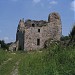 Primda hill and castle ruins