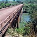 Ponte sobre o Rio Pardo na Cajuru city