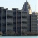 Riverfront Towers in Detroit, Michigan city