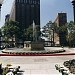 Thomas Edison Memorial Fountain in Detroit, Michigan city