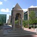 Bagley Memorial Fountain in Detroit, Michigan city