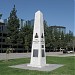 Obelisk in Los Angeles, California city