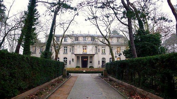 House of the wannsee conference memorial berlin