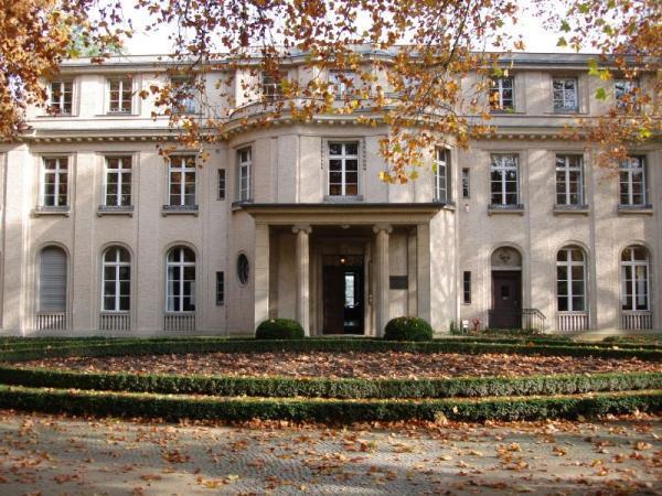 House of the wannsee conference memorial berlin