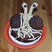 Flying Spaghetti Monster Cake