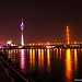 Rheinuferpromenade (de) in Düsseldorf city