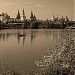 Смотровая площадка с видом на Серебряно-Виноградный пруд в городе Москва