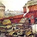 Здесь находились Водяные ворота Китай-города в городе Москва