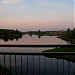 Пруд на реке Нерской в городе Куровское