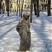 Чугунная парковая скульптура в городе Москва