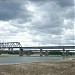 Щуровский железнодорожный мост Рязанского направления МЖД через реку Оку в городе Коломна