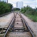 Путевое развитие на железнодорожной ветке к Северной водопроводной станции в городе Москва