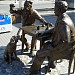 Monument à Stevan Sremac et Kalca (fr) in Niš city
