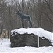 Скульптура лося в городе Щёлково