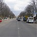 Nationala Street in Ungheni city
