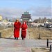 Gandantegchinleng Khiid Buddhist Monastery in Ulaanbaatar city