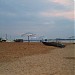 Пляж на Московском море (левобережная Дубна) в городе Дубна