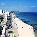 Plage boujaafar dans la ville de Sousse