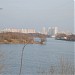Остров, образовавшийся после спрямления русла реки Москвы в городе Москва