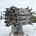 Экспозиция военной техники краеведческого музея в городе Полярный