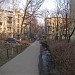 Пешеходная зона по Комсомольской улице в городе Жуковский