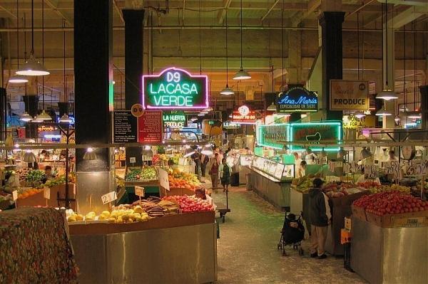 Grand Central Market Los Angeles California