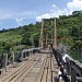 Ponte Pênsil Alves de Lima na Chavantes city