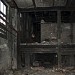Заброшенный производственный корпус льняного завода в городе Калязин