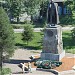 Памятник адмиралу Александру Колчаку в городе Иркутск