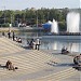 Плавучий светомузыкальный фонтан в городе Иркутск