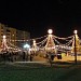 Место установки новогодней ёлки в городе Братск