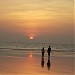 varad and arnav enjoyed there first beach here. in Guhagar city