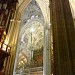 Interior de la catedral en la ciudad de Sevilla