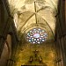Interior de la catedral en la ciudad de Sevilla