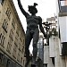 Hermész kút in Budapest city