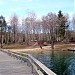 Пляж около озера Бальсяй в городе Вильнюс