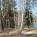 Пляж около озера Бальсяй в городе Вильнюс