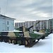 Экспозиция военной техники краеведческого музея в городе Полярный