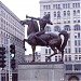 Bowman statue in Chicago, Illinois city