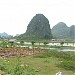 Rock mountain in Hai Phong city