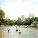 Frog Pond in Boston, Massachusetts city