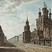 Здесь находилась церковь Николая Чудотворца «Большой Крест» (Никола Большой Крест) в городе Москва