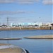 Функционирующая часть Якутского речного порта в городе Якутск