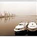 Функционирующая часть Якутского речного порта в городе Якутск