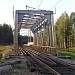 Железнодорожный мост через реку Коваши в городе Сосновый Бор